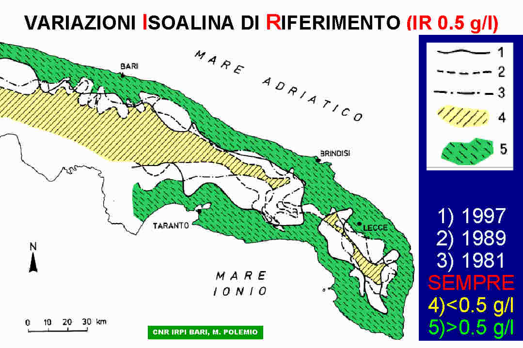 Isoalina di riferimento